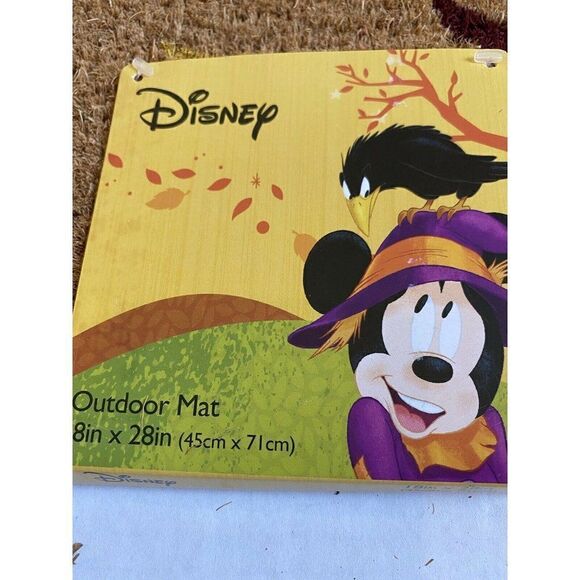 Disney's Mickey Mouse It’s Harvest Season Door Mat - Picture 3 of 7